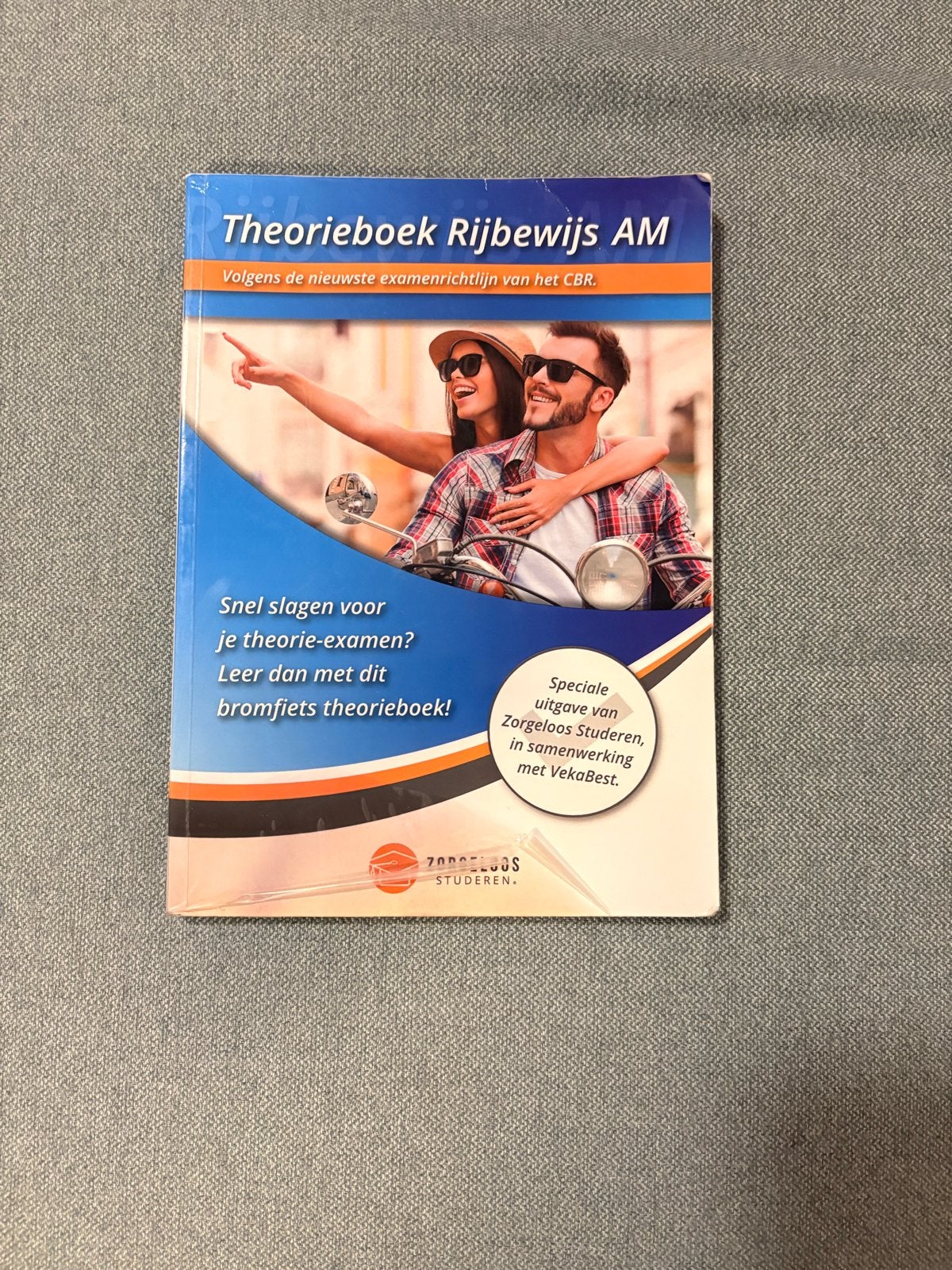 Theorieboek Rijbewijs AM - Bromfiets Theorie, Ophalen of Verzenden, Alpha, Gelezen, Overige niveaus