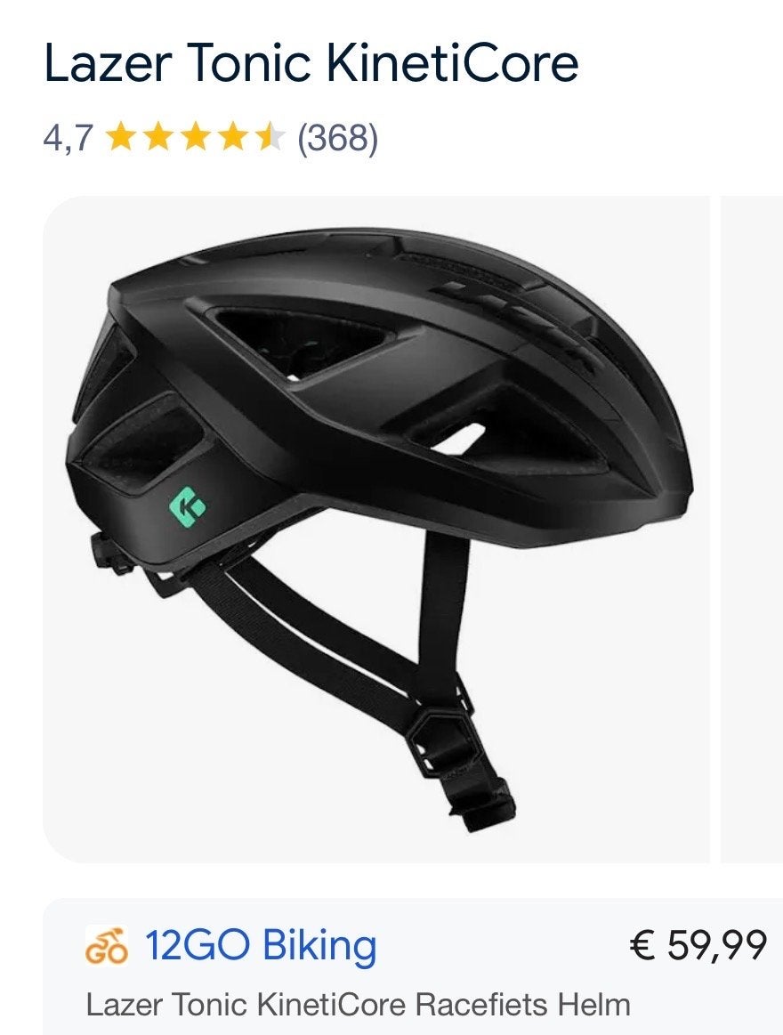 Lazer Tonic KinetiCore Racefiets Helm Mat Zwart XL, Fietsen en Brommers, Ophalen of Verzenden, Nieuw, XL, Heer of Dame
