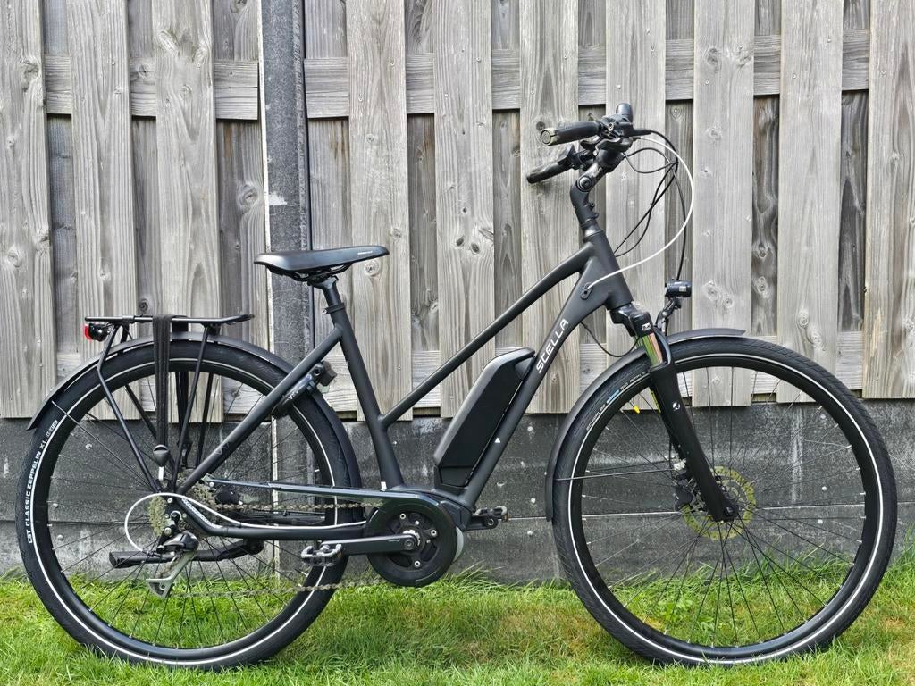 Stella Trekking 52cm Dames Bosch E-bike Elektrischefiets, Zo goed als nieuw, 51 tot 55 cm, 50 km per accu of meer, Ophalen