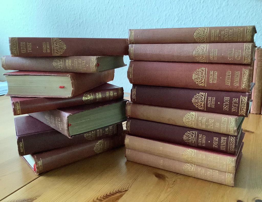 Charles Dickens, 16 titels, 1905, Antiek en Kunst, Verzenden, Charles Dickens