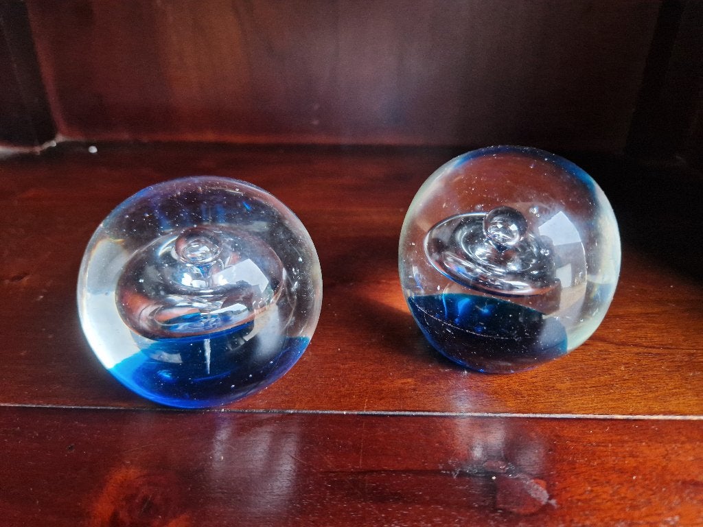 presse papier/ glazen bollen, Ophalen of Verzenden