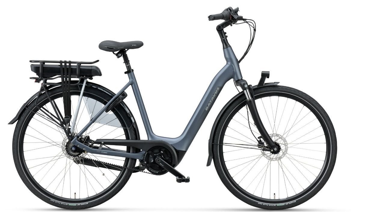 Batavus Finez Exclusieve 57 cm BELT., Ophalen, Gebruikt, Batavus, 50 km per accu of meer