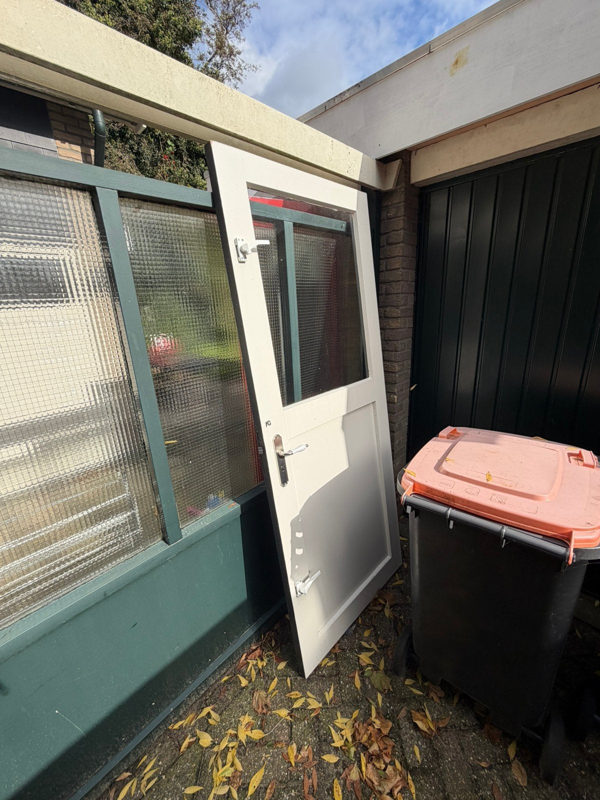 Deur, Ophalen, Zo goed als nieuw, Binnendeur, 200 tot 215 cm