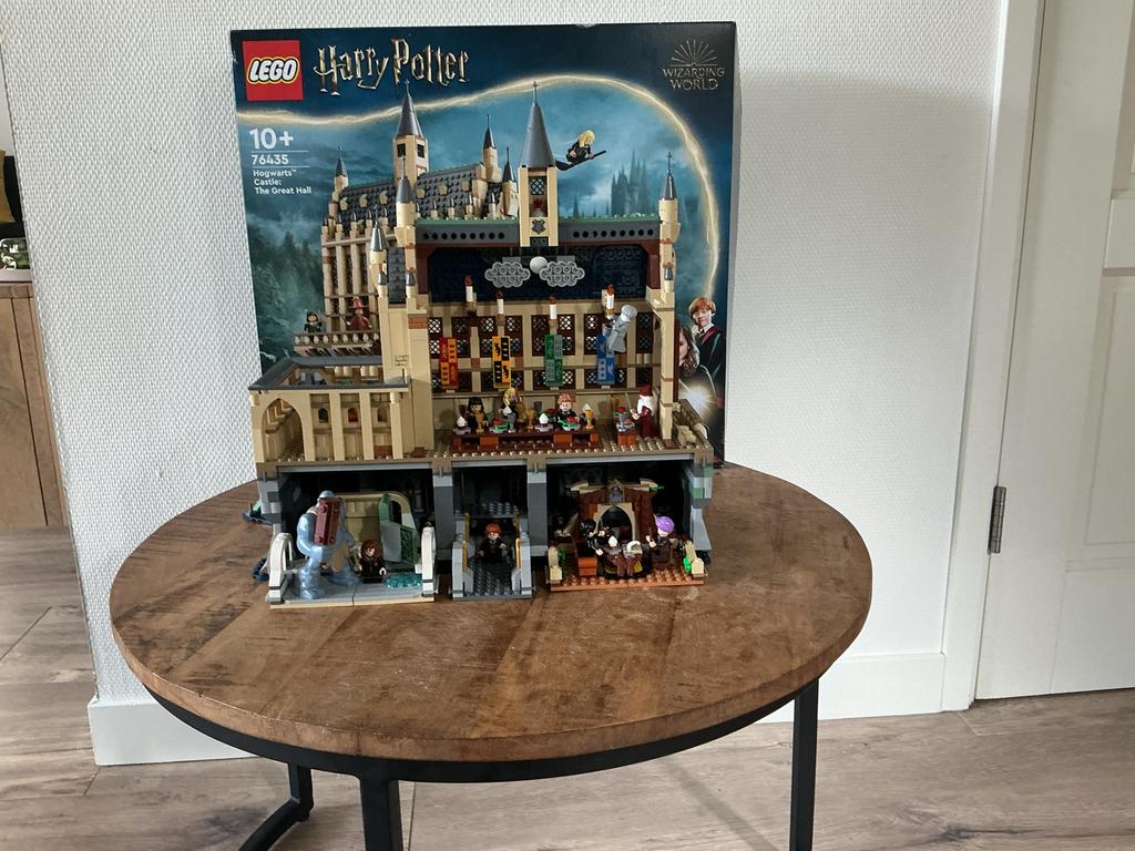 LEGO Harry Potter De Grote Zaal Zweinstein set 76435, Lego, Harry Potter, Ophalen of Verzenden, Zo goed als nieuw