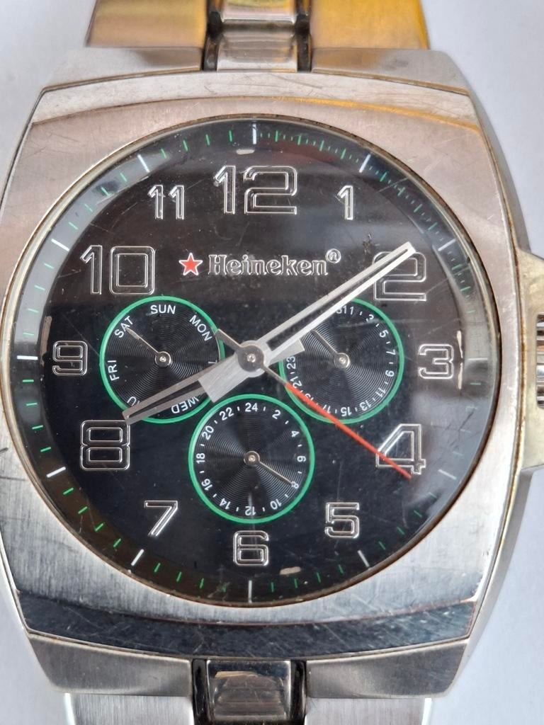 Horloge van Heineken nooit gedragen, Ophalen of Verzenden, Nieuw, Overige merken