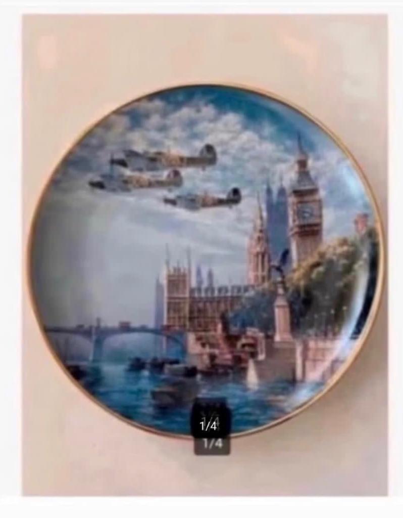 2 x wandbord Heroes Pride RAF limited edition pr.p.st, Ophalen of Verzenden