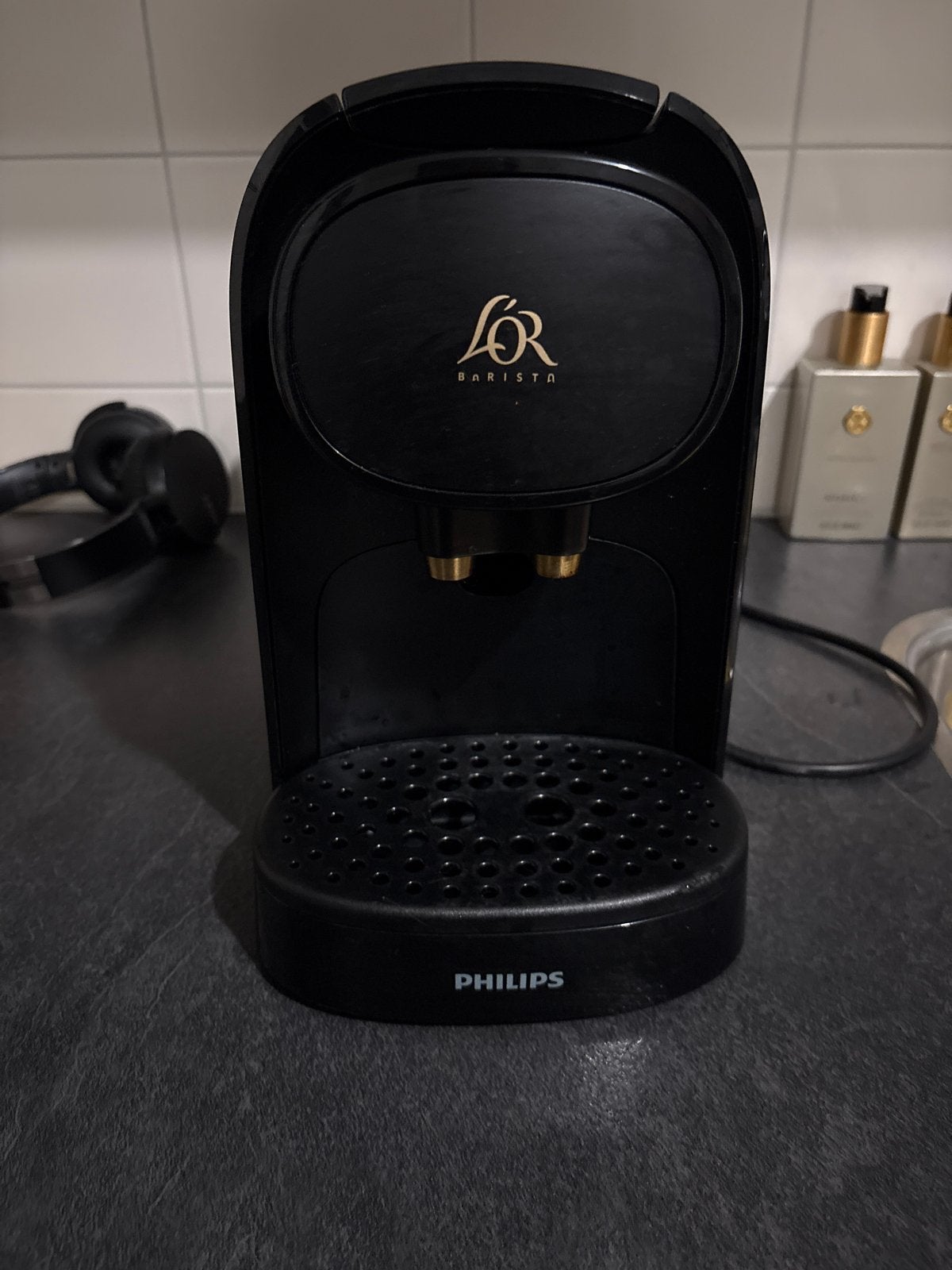 Philips L'OR Barista Koffiemachine - Zwart, Koffiemachine, Ophalen of Verzenden, Zo goed als nieuw, 2 tot 4 kopjes