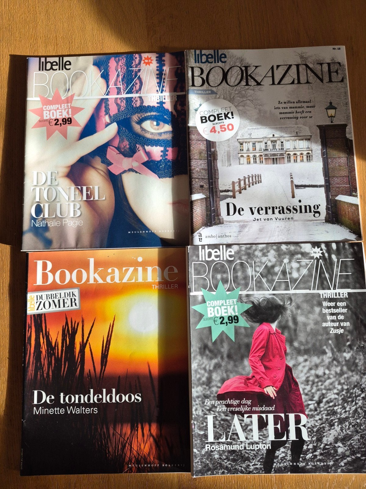 Bookazine - Complete Boek! (8 stuks), Boeken, Ophalen of Verzenden, Zo goed als nieuw