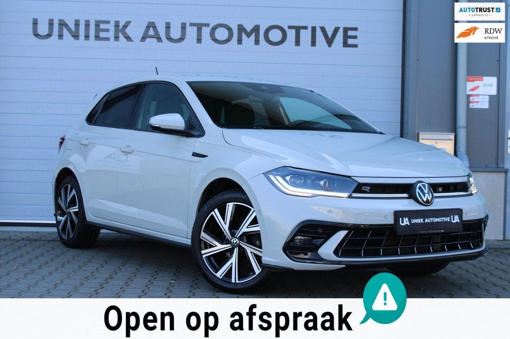 Volkswagen Polo 1.0 TSI | DSG | HIGHLINE BUSINESS R | R LINE, Stof, Gebruikt, Zwart, 95 pk
