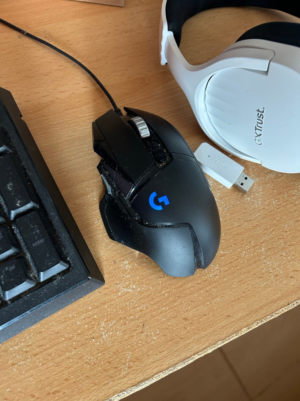 Logitech G502 Hero Gaming Muis - Bedraad, Computers en Software, Muizen, Ophalen, Rechtshandig, Muis, Gebruikt