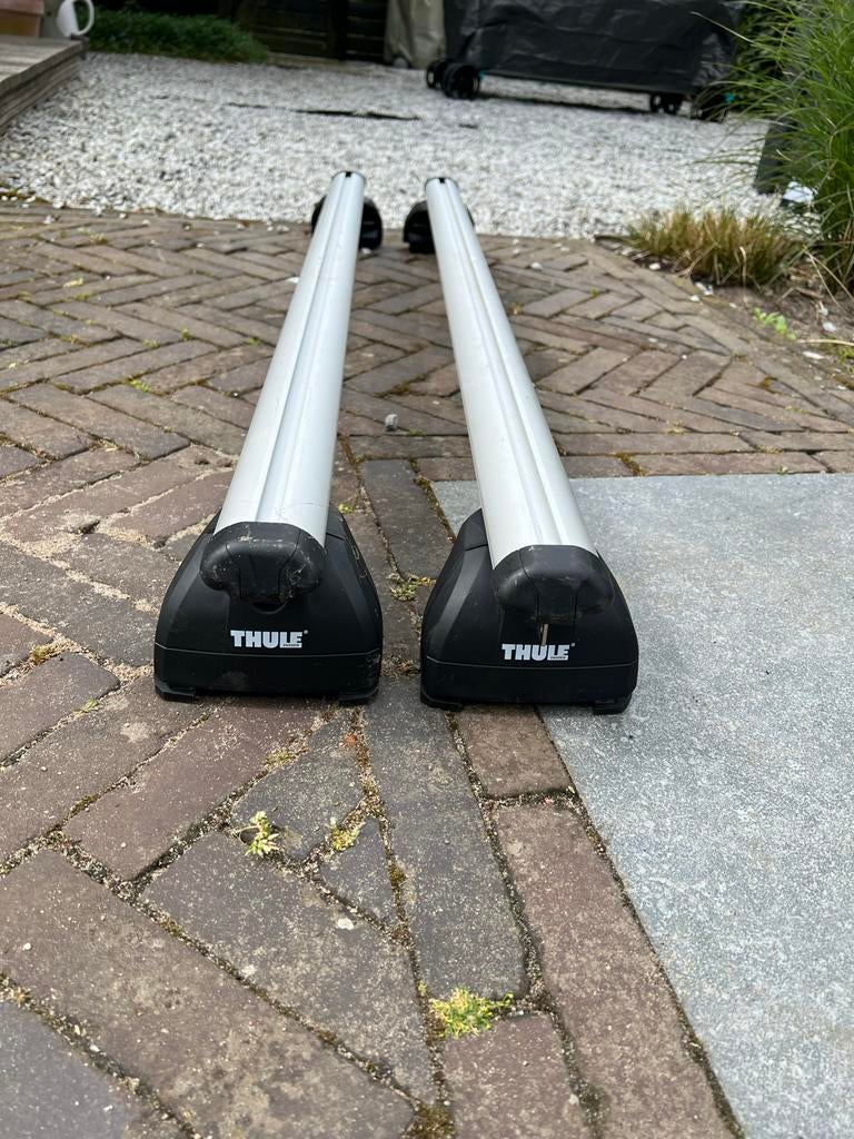 Thule dakdragers rail SmartRack (oa Audi A4 Avant '00-'07), Auto diversen, Dakdragers, Ophalen, Gebruikt