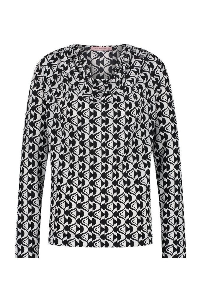 studio anneloes NIEUW top thirt t-shirt zwart wit 36 s, Studio Anneloes, Wit, Nieuw, Ophalen of Verzenden