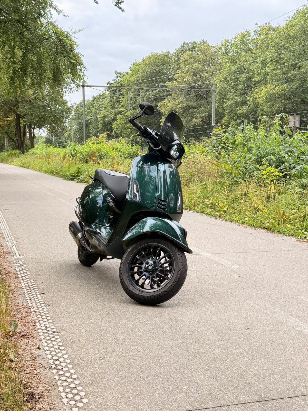 Vespa Sprint 2017 | 80cc | Akrapovič | Zelioni | Polini, Ophalen, Maximaal 45 km/u, Vespa S, Zo goed als nieuw