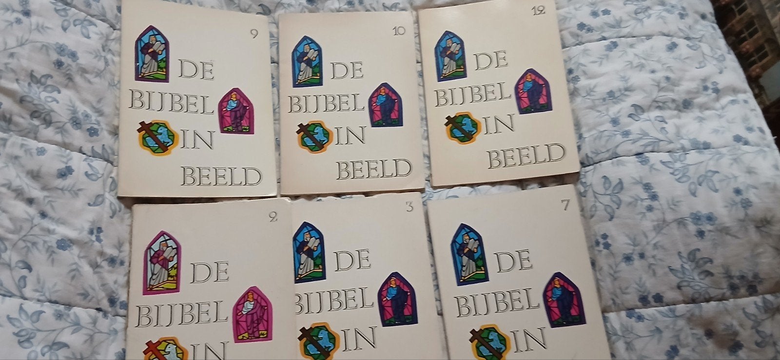 de Bijbel in Beeld in stripvorm evangelisatie losse deeltjes, Gelezen, Ophalen of Verzenden, Vereniging tot verspreiding der Heilige Schrift