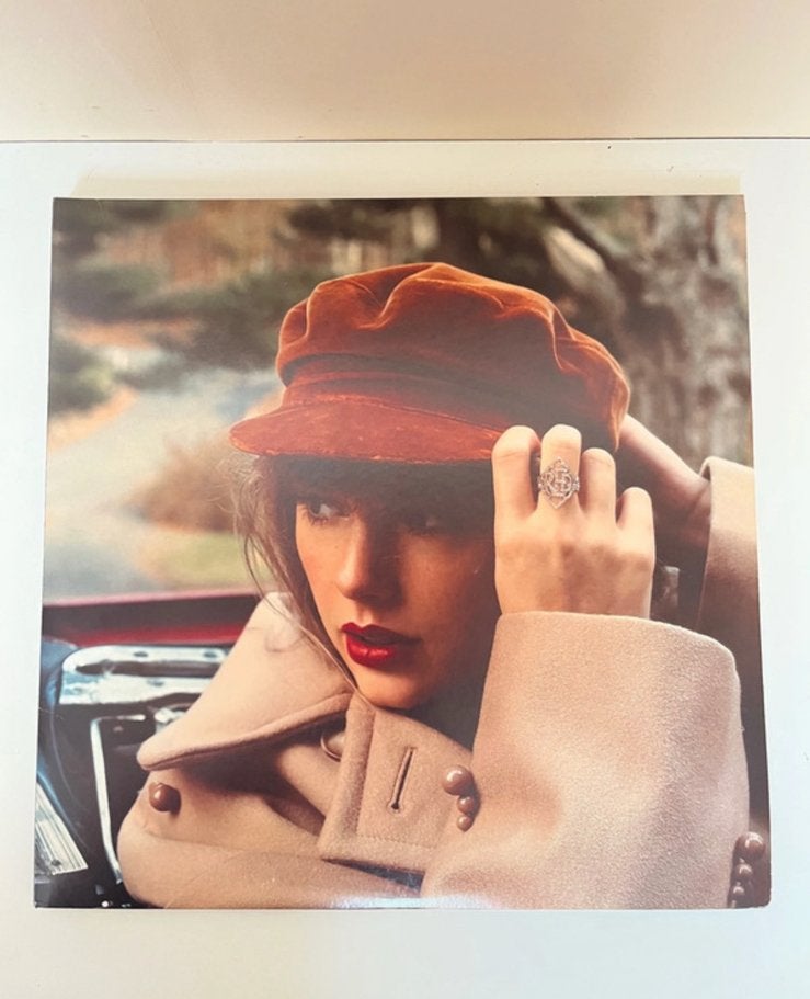 taylor swift red vinyl, Cd's en Dvd's, LP, Colored vinyl, Ophalen of Verzenden, Zo goed als nieuw