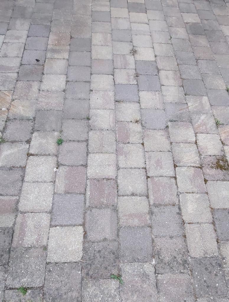 Terrastegels 20x20x6cm - ca. 52 m2, Tuin en Terras, Tegels en Klinkers, Gebruikt, Ophalen of Verzenden, 10 m² of meer, Beton