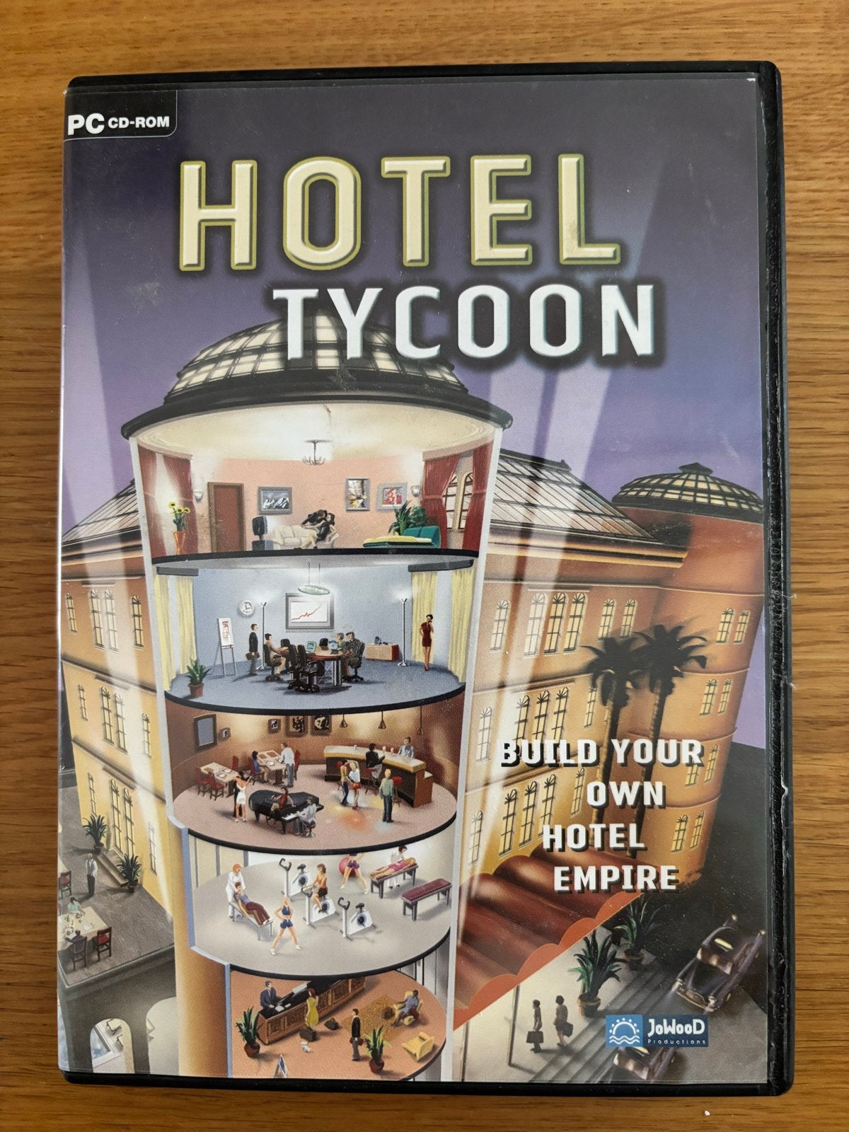 Hotel Tycoon PC CD-ROM - Bouw je eigen hotelimperium!, Gebruikt, 1 speler, Ophalen of Verzenden, Vanaf 3 jaar