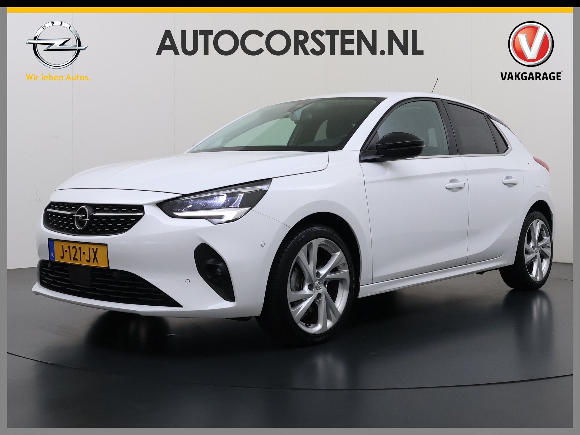 Opel Corsa 5Drs 101PK Camera Stoel+Stuurverwarming Navi Appl, Auto's, Voorwielaandrijving, 101 pk, Gebruikt, 580 kg