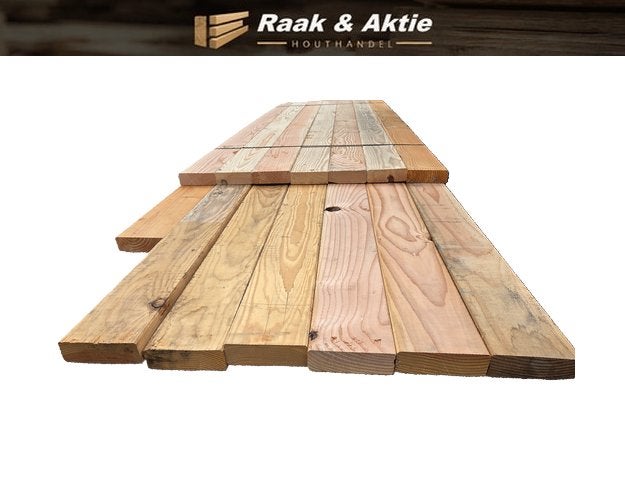 Douglas balken geschaafd 4.5x14.5 cm - nr: TB53, Ophalen, Nieuw, 250 cm of meer, Balken