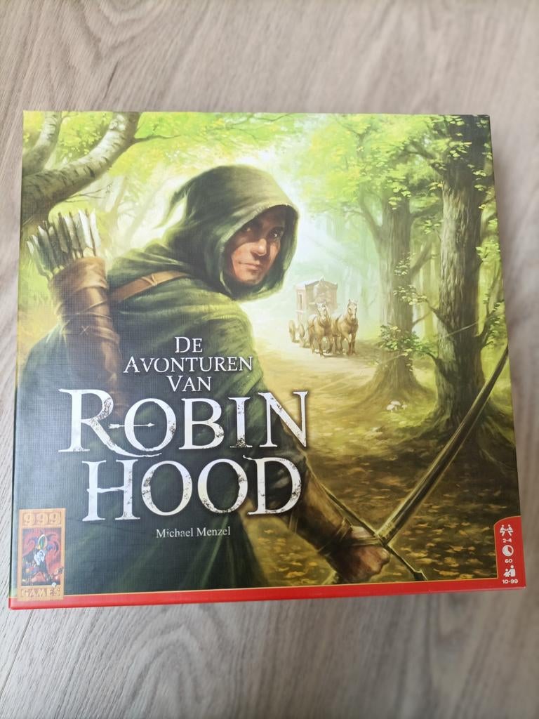 De avonturen van Robin Hood bordspel 999 games, Ophalen, Gebruikt, 999 Games bv