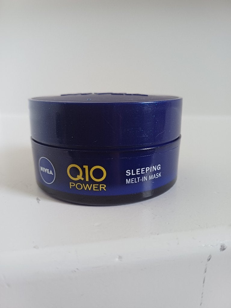 NIVEA Q10 POWER SLEEPING MELT IN MASK 50 ML NIEUW, Ophalen of Verzenden, Nieuw, Gehele gezicht, Verzorging