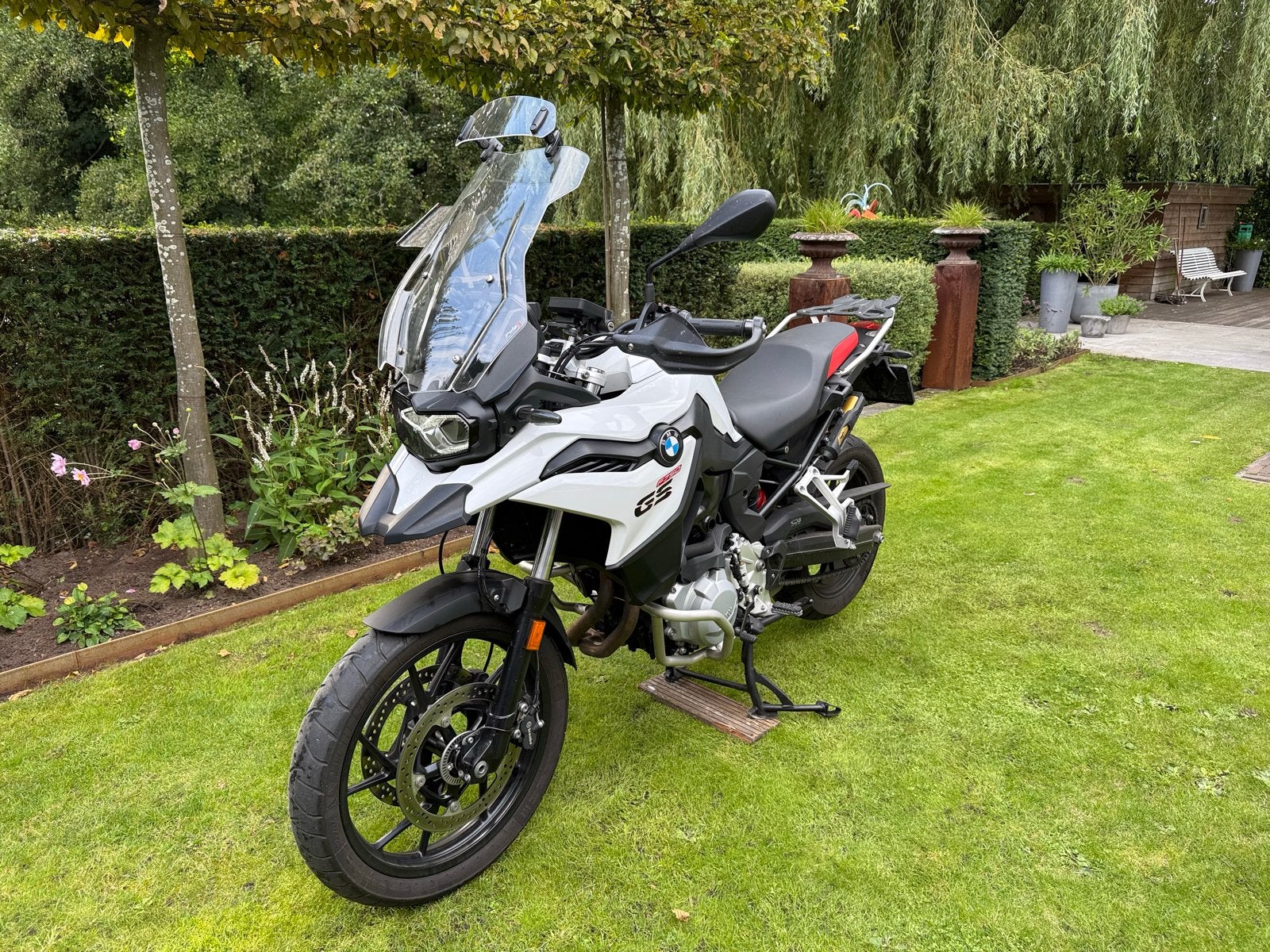 BMW F750 GS  -2021 - A2 - met zijkoffers, Motoren, 2 cilinders, Handvatverwarming, Gebruikt, Particulier