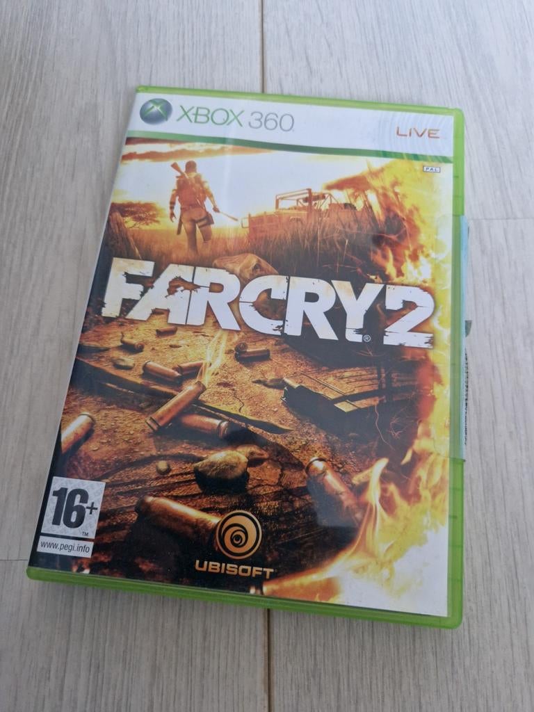 farcry 2 xbox 360 game spel 16+ far cry ubisoft, Avontuur en Actie, Vanaf 18 jaar, 1 speler, Ophalen of Verzenden