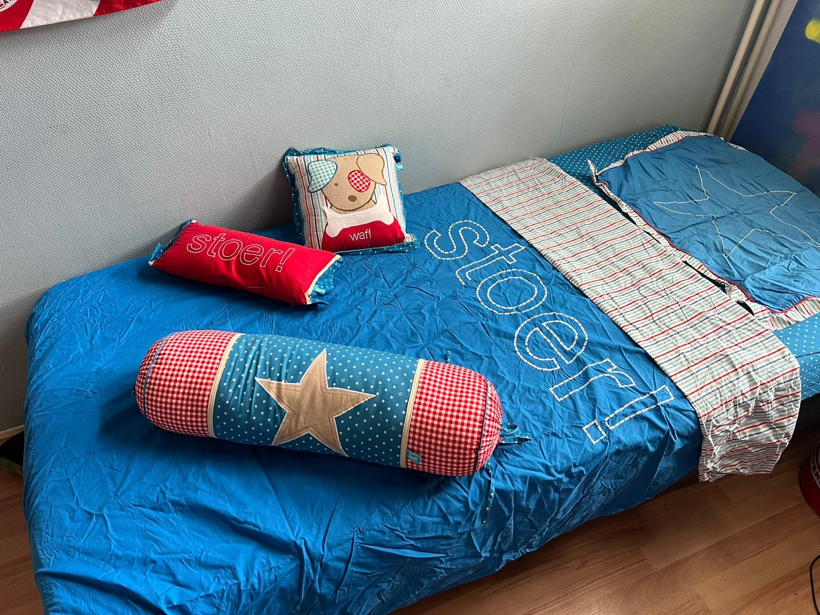 Beddengoed kinderkamer, Ophalen of Verzenden, Zo goed als nieuw, Jongetje of Meisje, Dekbedovertrek