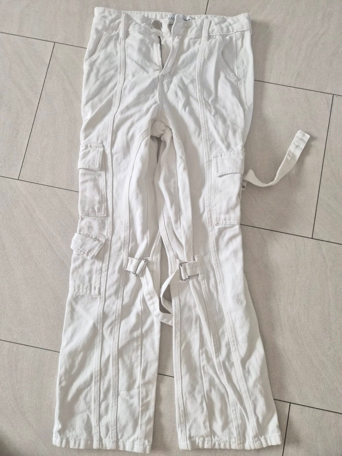 Mb 3.Witte Fashion Nova Spijkerbroek Maat 34 (XS), Kleding | Dames, Wit, Ophalen of Verzenden, Fashion Nova, Maat 34 (XS) of kleiner