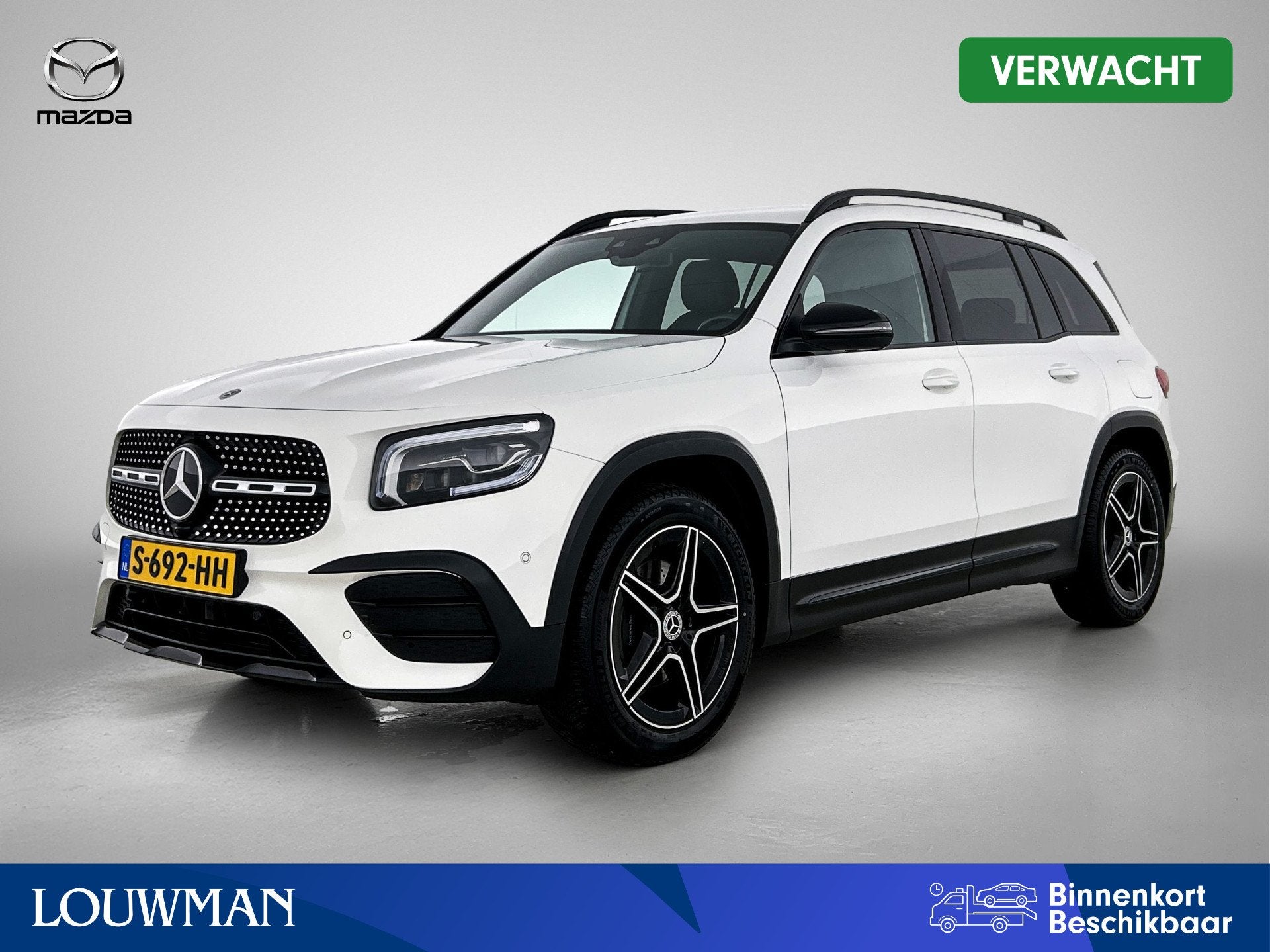 Mercedes-Benz GLB 200 Business Solution AMG | Multibeam LED, Auto's, 12 maanden, 4 cilinders, 14 km/l, Bedrijf