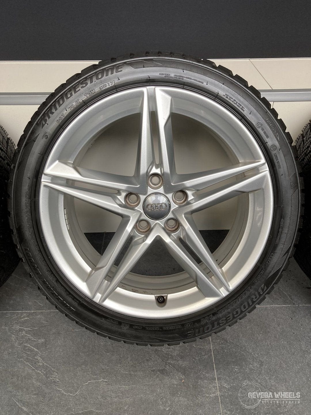 18'' originele Audi A4 B8 B9 velgen + winterbanden 5x112 8W0, Auto-onderdelen, 18 inch, -, -, Banden en Velgen