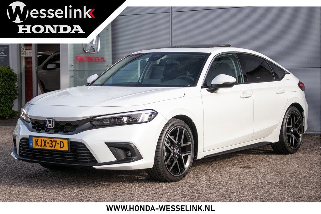 Honda Civic 2.0 e:HEV Advance - Ad. Cruise | Schuifdak | Nav, Auto's, Honda, Bedrijf, Te koop, Civic, ABS, Achteruitrijcamera