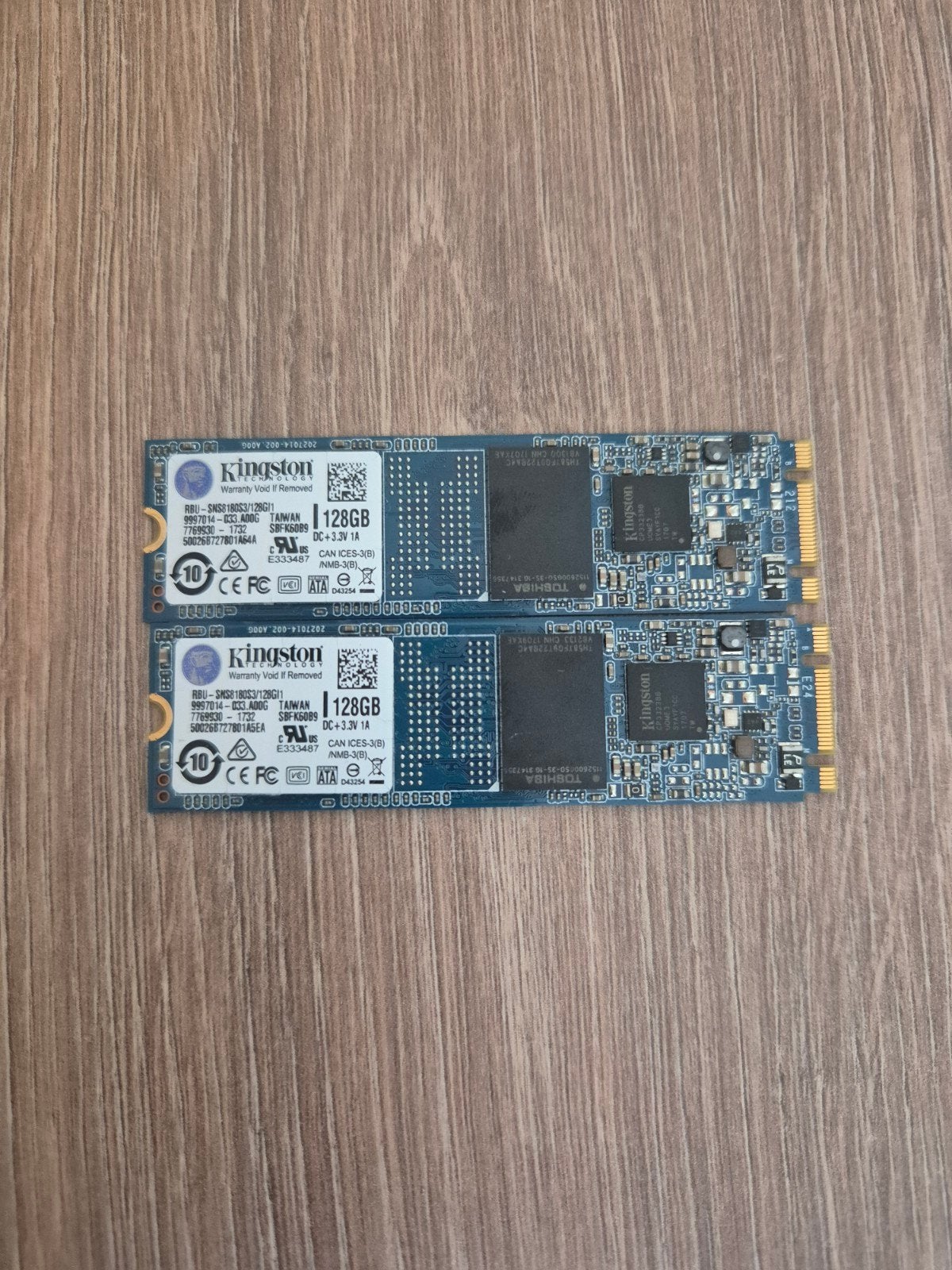 kingston ssd 128 gb sata prijs per stuk, Computers en Software, Intern, Gebruikt, Kingston, Ophalen of Verzenden