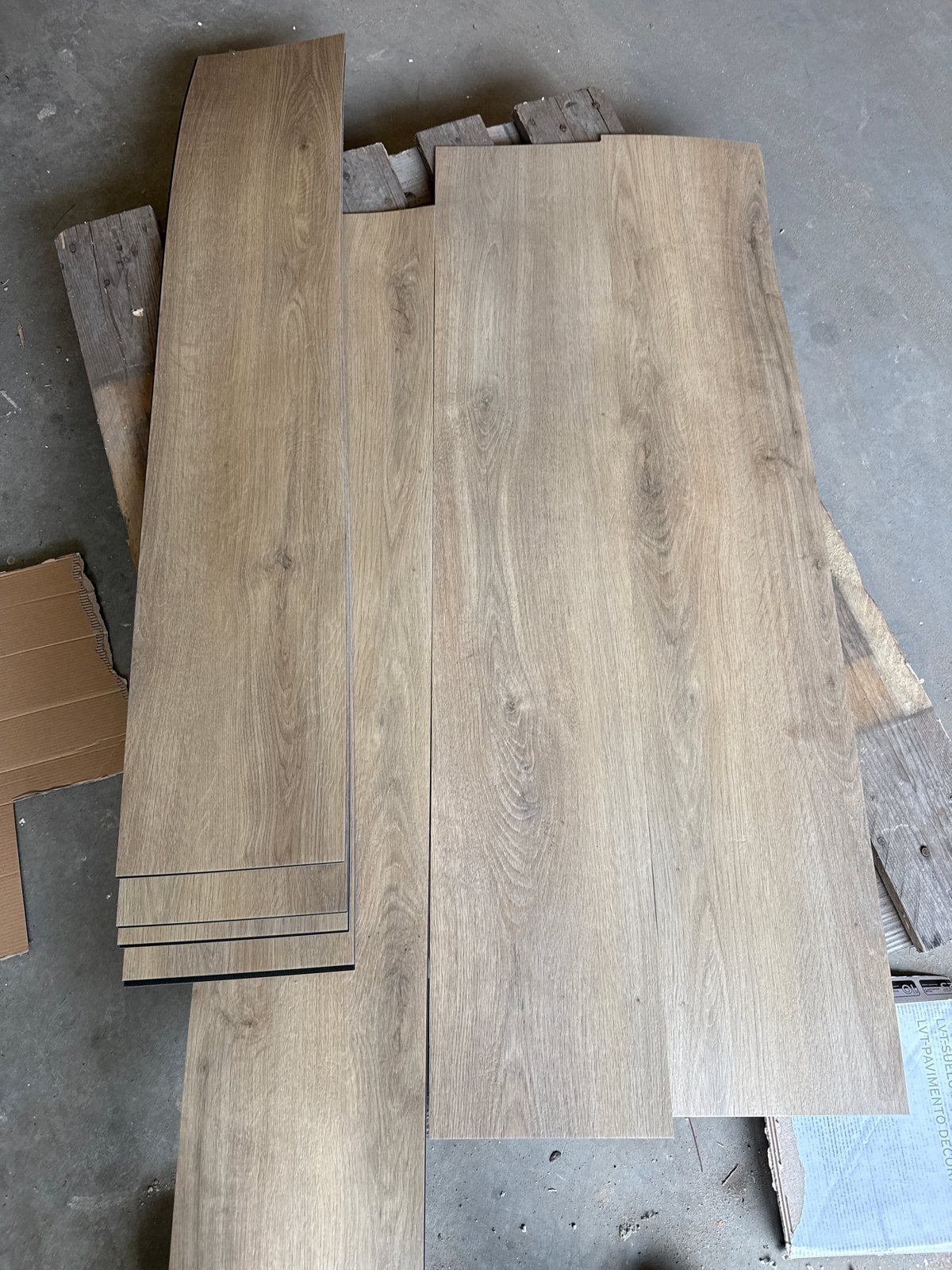 Pvc vloer 17m2, Ophalen, Kunststof, 50 tot 150 cm, Overige typen