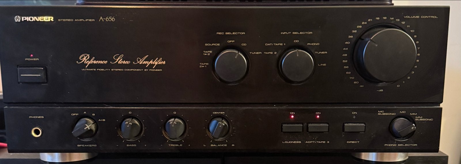 Pioneer A-656 Reference Stereo Versterker, Ophalen, Gebruikt, ., Pioneer