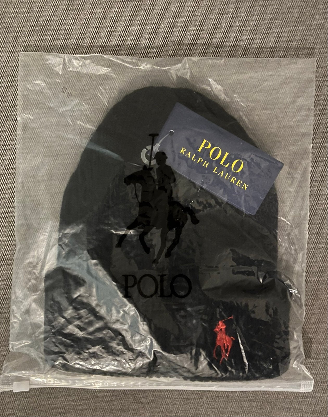 Ralph Lauren Muts  Zwart, Ophalen of Verzenden, Nieuw, Overige maten, Muts