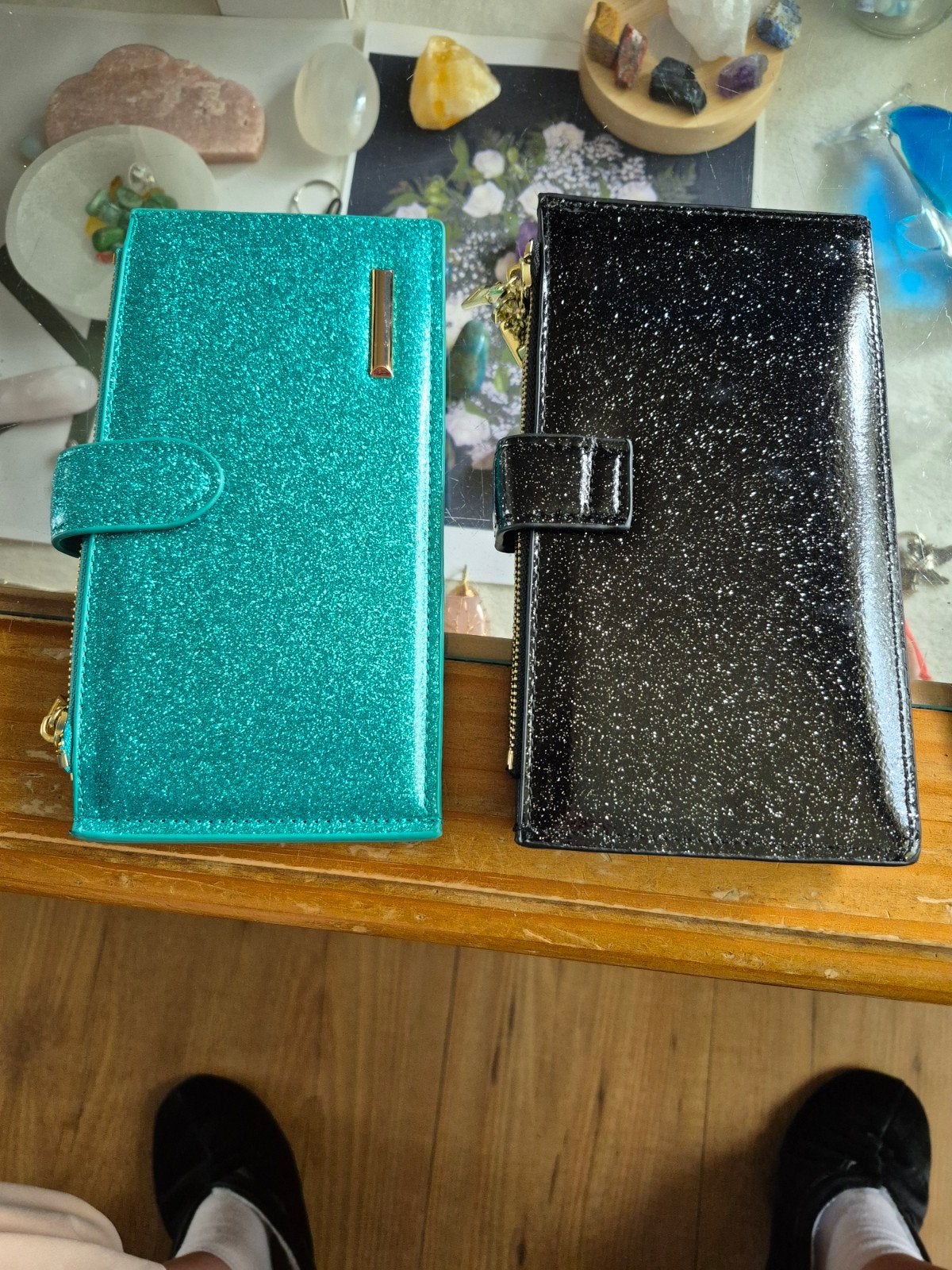 2Glitter Portemonnee met Veel Kaartgleuven, Sieraden, Tassen en Uiterlijk, Portemonnees, Ophalen of Verzenden, Nieuw