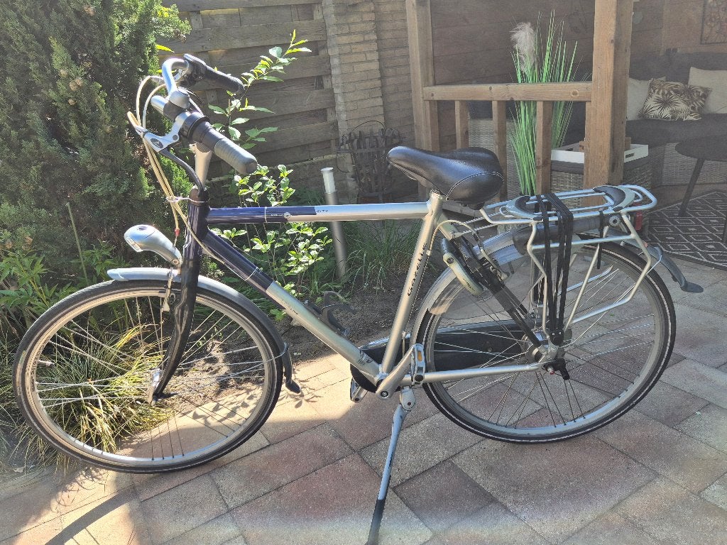 Gazelle herenfiets - Lite City Full Carbon, Fietsen en Brommers, Ophalen, Gebruikt, Velgrem, Versnellingen