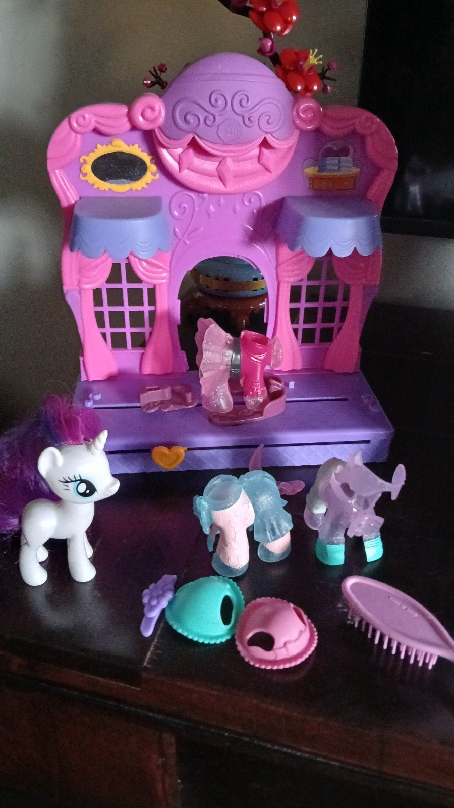 My Little Pony speelset met figuur en accessoires, Kinderen en Baby's, Speelgoed | My Little Pony, Ophalen of Verzenden, Gebruikt