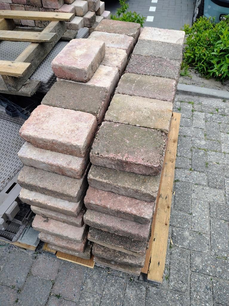 Stenen / tegels 21x14x6 cm, ca. 5 m², Ophalen, Overige materialen, Gebruikt, Overige typen