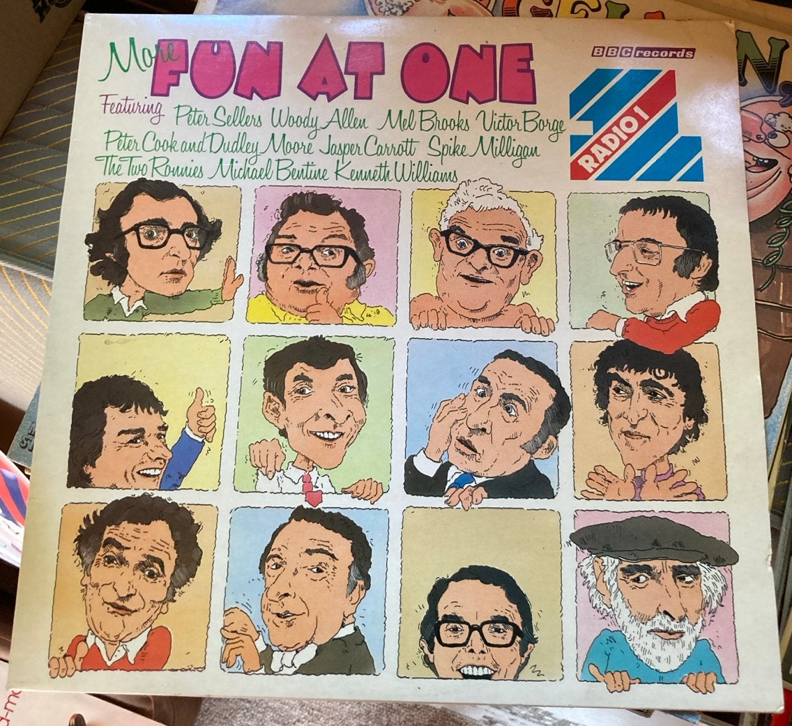 More Fun At One - BBC Radio 1 LP met Peter Sellers, Ophalen of Verzenden, Gebruikt, 12 inch