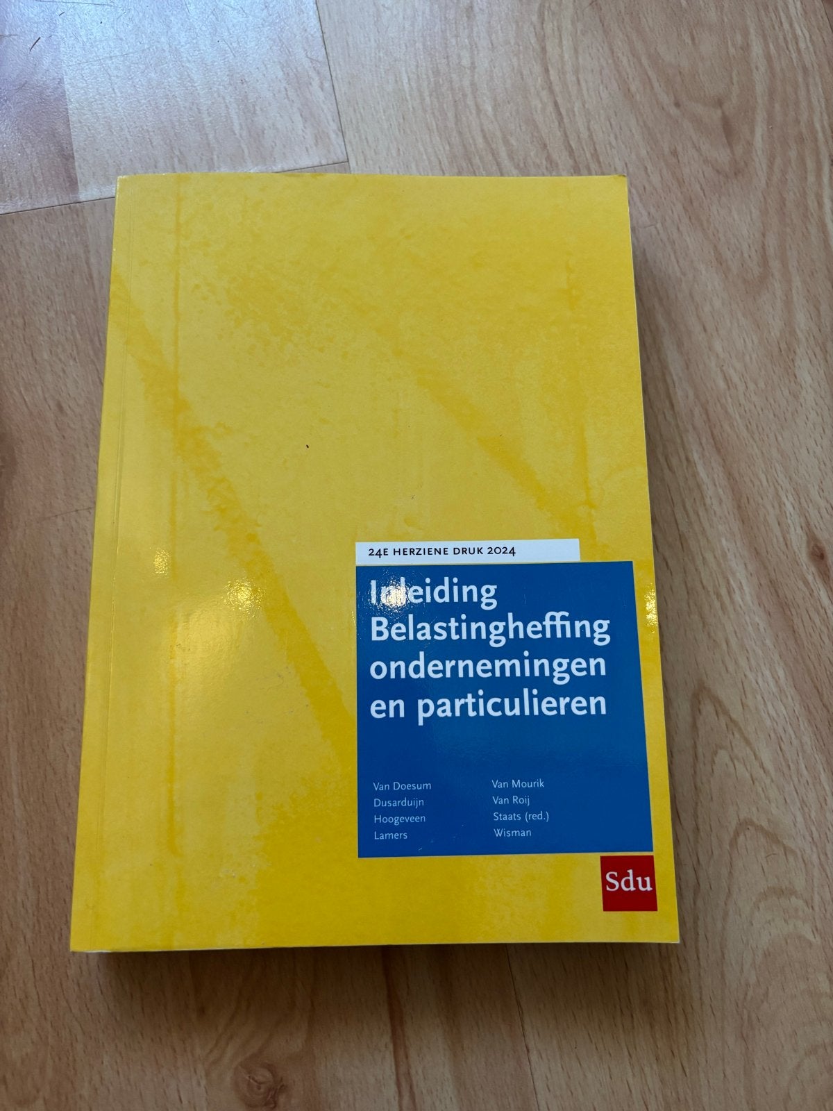 Inleiding Belastingheffing Ondernemingen en Particulieren, Ophalen of Verzenden, Gamma, Zo goed als nieuw, HBO