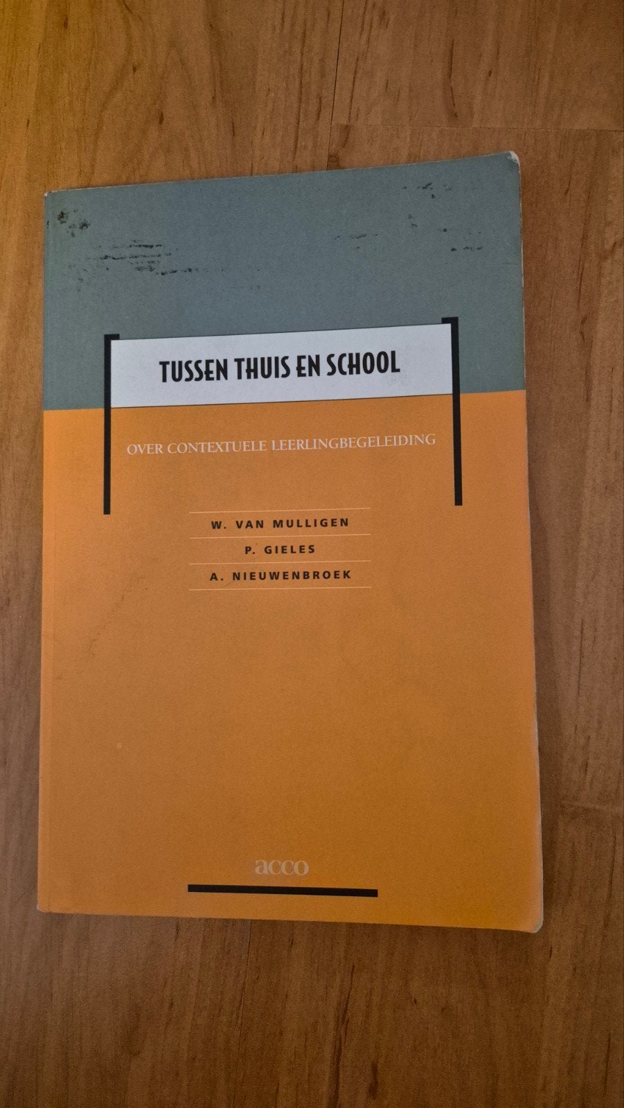 Tussen Thuis en School - Contextuele Leerlingbegeleiding, Gelezen, W. van Mulligen, P. Gieles, A. Nieuwenbroek, Gamma, HBO