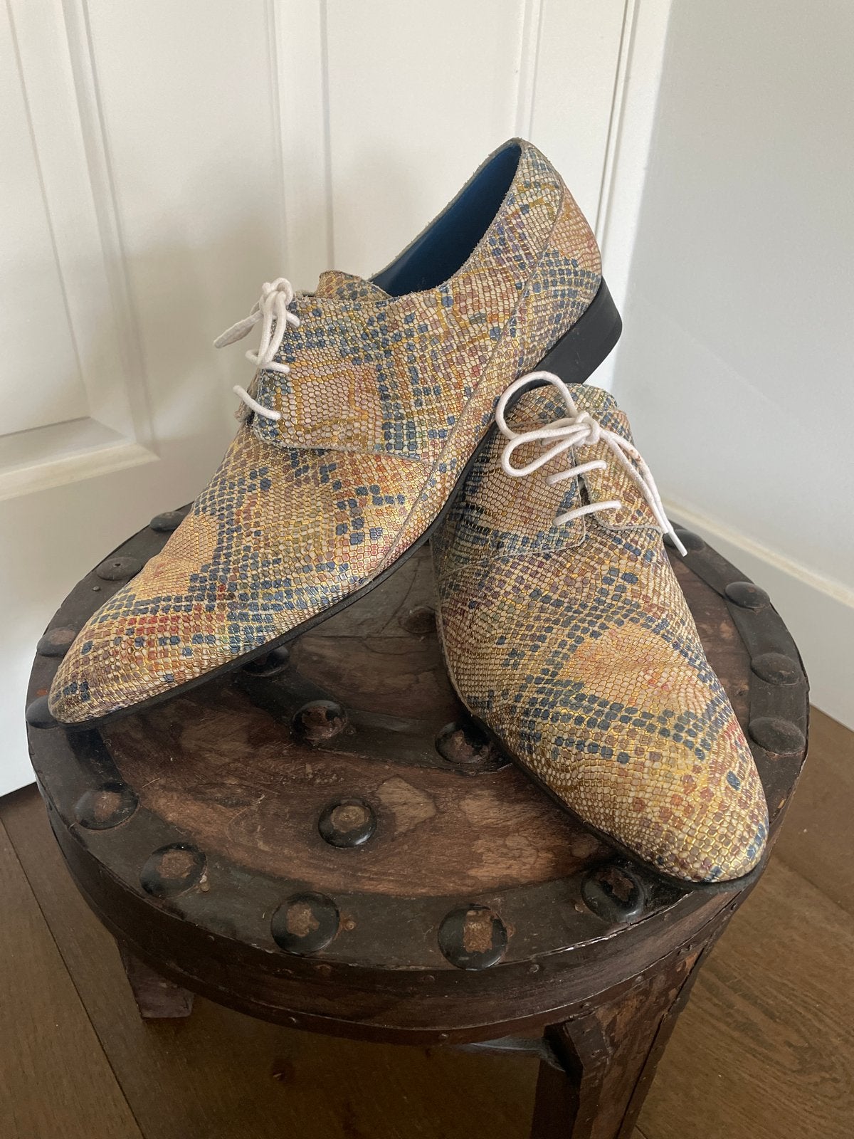 Mascolori Herenschoenen Maat 46 - Kleurrijk en Uniek, Ophalen of Verzenden, Gedragen, Overige kleuren, Veterschoenen