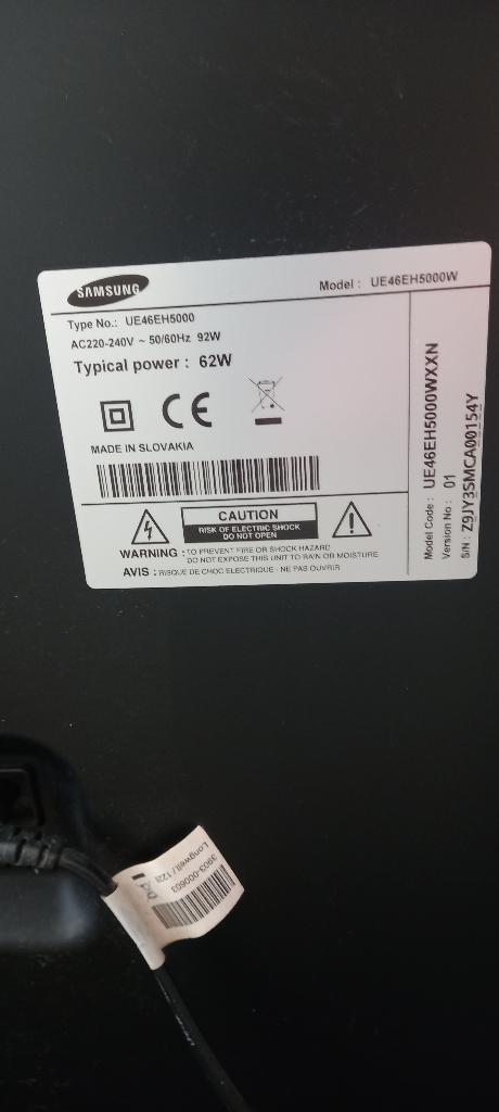 Samsung TV, Ophalen, LED, 50 Hz, Zo goed als nieuw