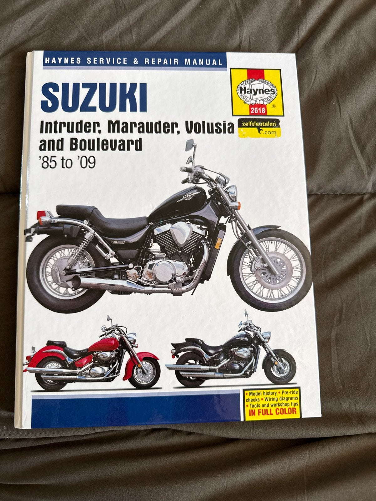 Haynes Werkplaatshandboek Suzuki Intruder / Marauder / Volus, Ophalen of Verzenden, Suzuki
