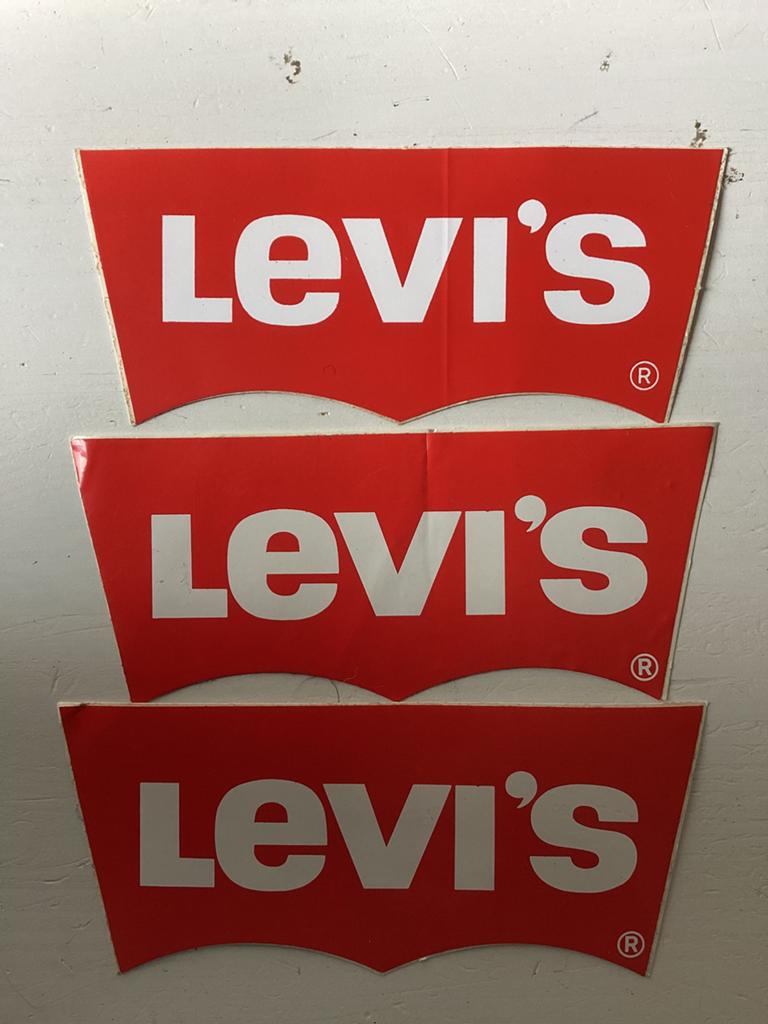 3 stickers Levi’s, Verzamelen, Verzenden, Zo goed als nieuw, Merk