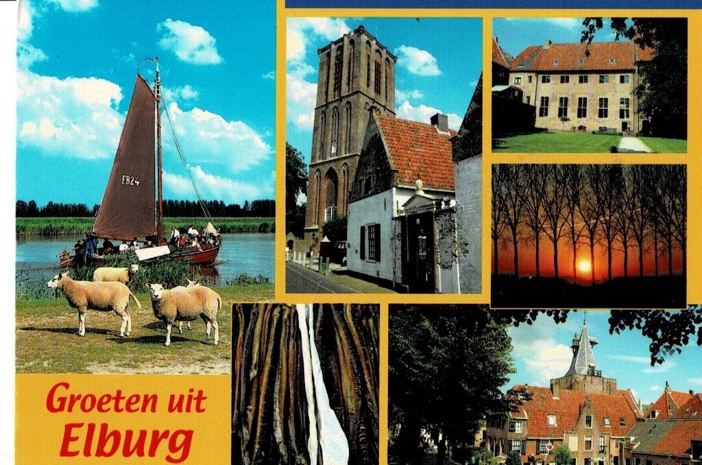 Elburg, Ophalen of Verzenden, 1960 tot 1980, Gelopen, Gelderland