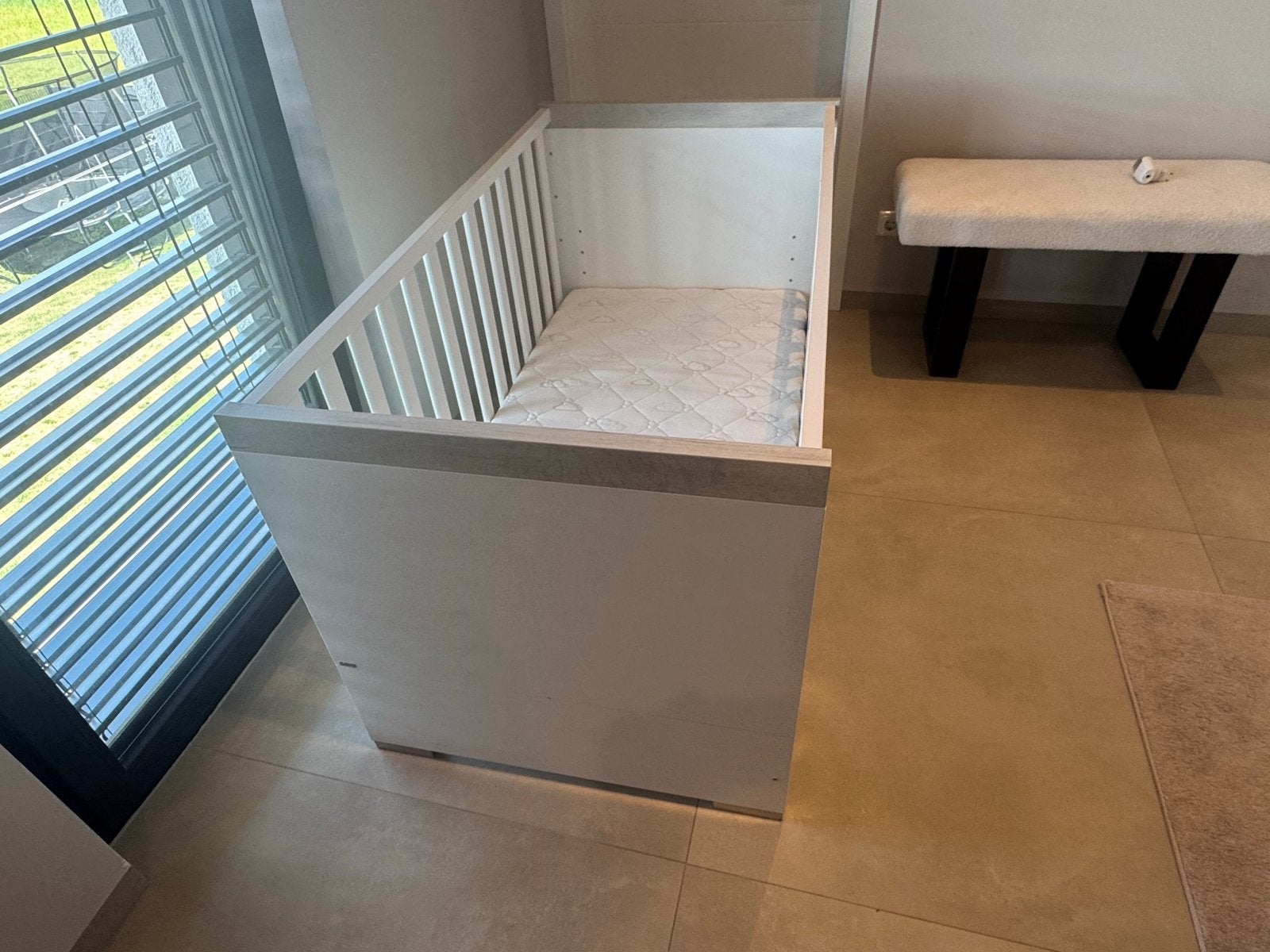Paidi Babybed met matras, Kinderen en Baby's, Ophalen, Gebruikt, Ledikant