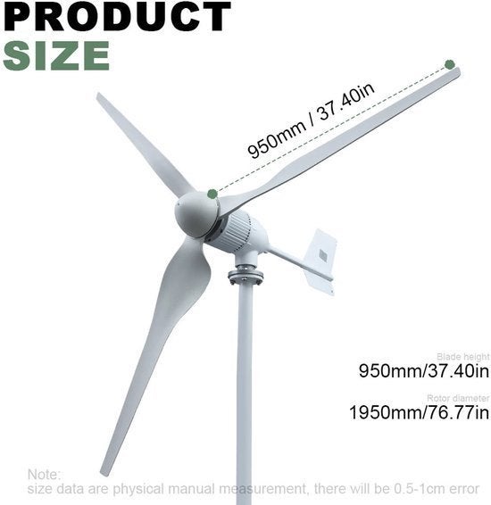 Windturbine – Windmolen – Windgenerator – Windenergie, Corvance B.V., Verzenden, Nieuw, Corvancebol@gmail.com